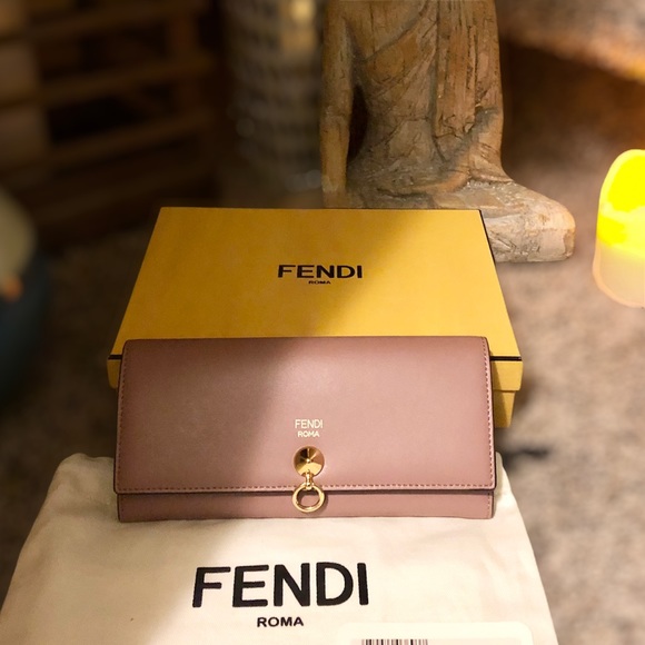 Fendi Handbags - Fendi Wallets English Rose